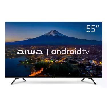 Imagem de Smart TV AIWA 55 Android 4K Borda Ultrafina Dolby Vision&At, 55
