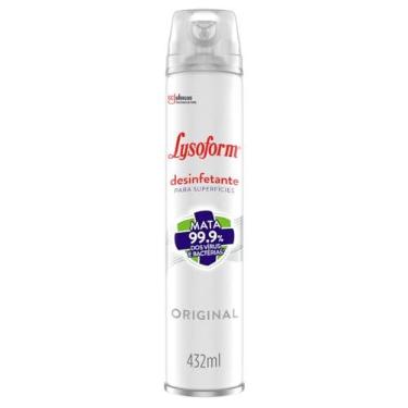 Imagem de Lysoform Original, Desinfetante Aerosol para Superfícies, 432ml