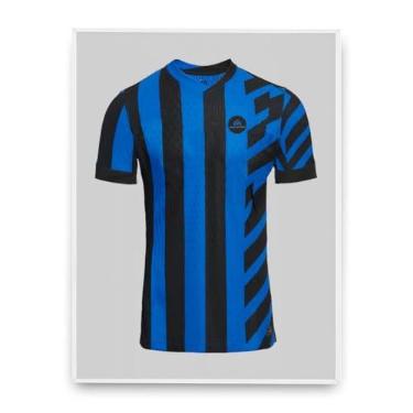 Imagem de Click Quadros Moldura Caixa Alta Para Camiseta Time Futebol Com Proteção 80x90 cm Branca com Fundo Branco