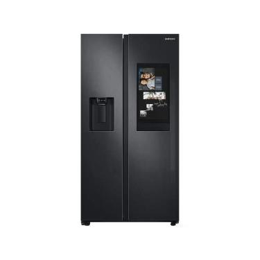 Imagem de Refrigerador samsung side by side 608l family hub com soundbar em aço