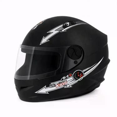Imagem de Capacete 54 Pro Tork Liberty Four Kids Infantil Preto Fosco, 54