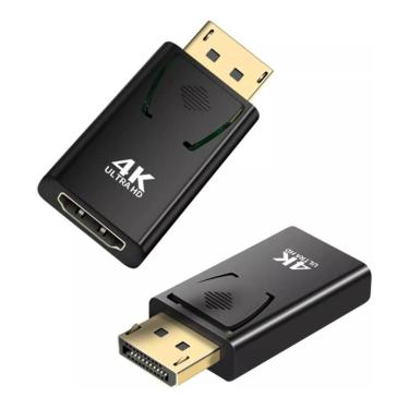Imagem de Conversor Adaptador Displayport Para Hdmi 4k 60ghz - Sem marca
