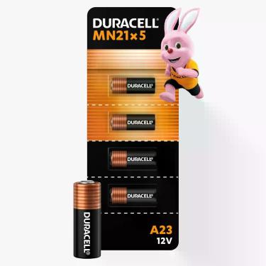 Imagem de Pilha Alcalina 12V MN21 - 5 Unidades - Duracell