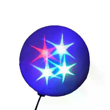 Imagem de Bola De Natal Com Led Rgb Pisca Pisca Enfeite Media