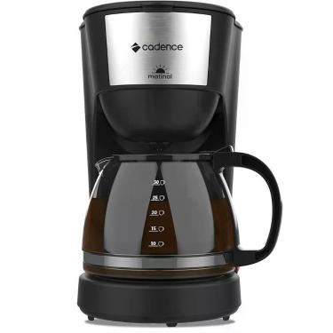 Imagem de Cafeteira Elétrica Cadence CAF620 Matinal Plástico 30 Xícaras Preto 1,25L 750W 110V