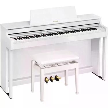 Imagem de Piano Digital Casio Celviano AP550 WE C2 BR Branco AP-550