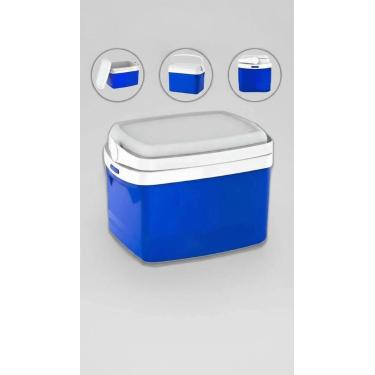 Imagem de Caixa Térmica 12L Azul com Porta Copos - Congratulations Store