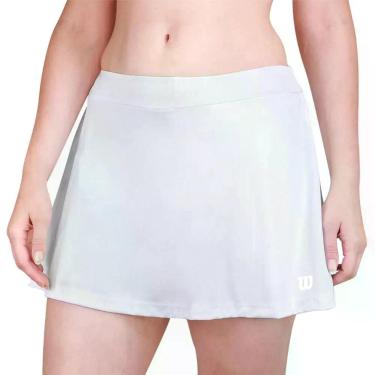Imagem de Saia Shorts Wilson Core 2 Branco, GG