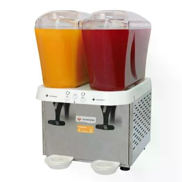 Imagem de Refresqueira de Sucos com 2 Tanques Rv216 16L Inox 110V Metalúrgica Venâncio