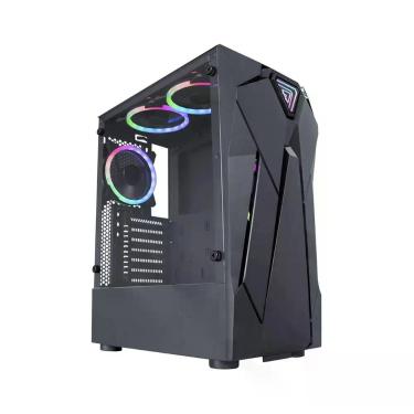 Imagem de Gabinete Gamer Reactor Inifinite I, lateral vidro temperado - CG-01KF 