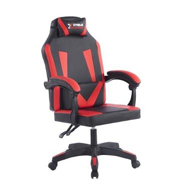 Imagem de Cadeira Gamer Xtreme Supra Preta e Vermelha (NA)