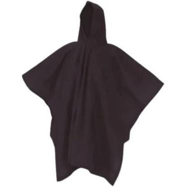 Imagem de Capa de Chuva Impermeável com Capuz  Reforçada e Resistente  Unisex, P