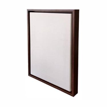 Imagem de Tela para Pintura com Moldura Canaleta Flutuante Lisa Revestida - 2x2,8 Cor:MARROM;Tamanho:20X15 CM