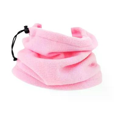Imagem de Cachecol Ajustável Unissex Em Fleece Polar Para Inverno, Protetor De O