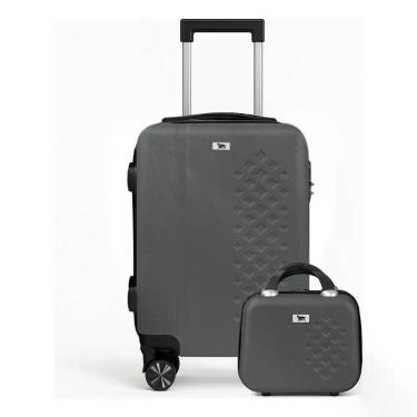 Imagem de Kit Mala de Viagem Bordo 18 e Frasqueira 12 Polegadas 10kg Padrão ANAC