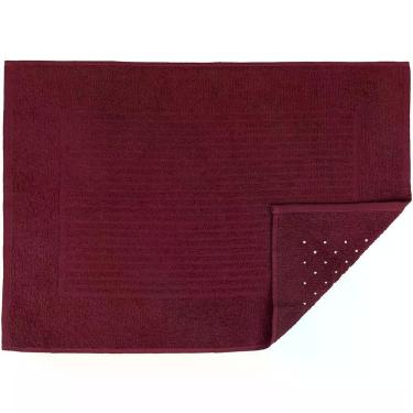 Imagem de Toalha De Piso Basic Antiderrapante 50x70cm Burgundy