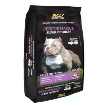 Imagem de Ração Alimentar para Cães Performance Super Premium 15Kg - Bully Nutri