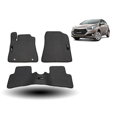 Imagem de Tapete Borracha Hb20 Hatch Com Traseiro Interiço