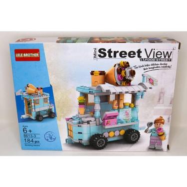 Imagem de Brinquedo peças blocos de montar sorveteria pedagogico enfeite decoraç