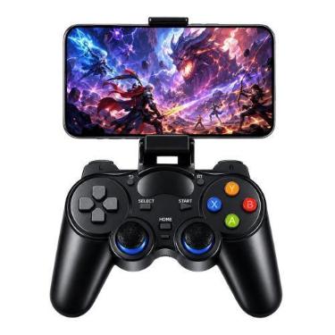 Imagem de Controle Gamepad Bluetooth AL-G7 H Android iOS PC Switch Preto - Altom