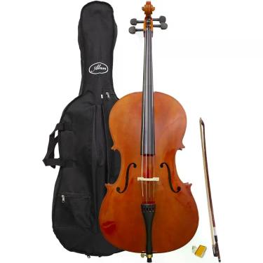 Imagem de Violoncelo AL 1210 4/4 Alan Com Capa Arco Breu