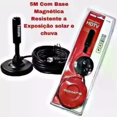 Imagem de Antena Digital 4K Hdtv Samsung LG Smart Led Lcd 4k Uhf/vhf 5 metros - 