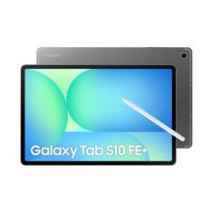 Samsung Tablet Galaxy Tab S10 FE+ WiFi 128GB, 8GB, Tela 13.1" 90Hz, S Pen e Capa Inclusas (Cinza, 128 GB)