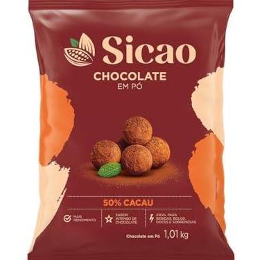 Imagem de Chocolate Em Pó 50% 1.01Kg Sicao