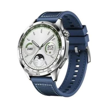 Imagem de Pulseiras De Nylon De 22mm Para HUAWEI GT 4 46mm, GT 3 2 Pro, Samsung 