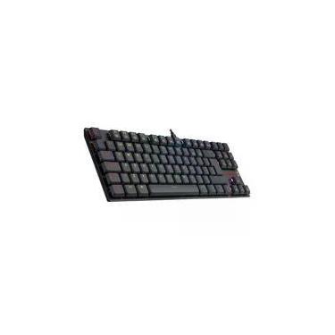 Imagem de Teclado Mecânico Gamer Redragon APS, RGB, Switch Redragon Blue, ABNT2, Preto - Low Profile - K607 RGB (PT-BLUE)