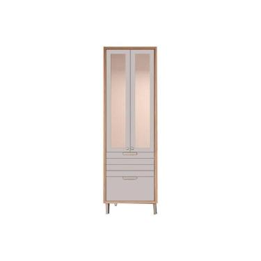 Imagem de Paneleiro de Cozinha Cristaleira Eloise c/ 3 Portas (2 c/ Vidro Reflec
