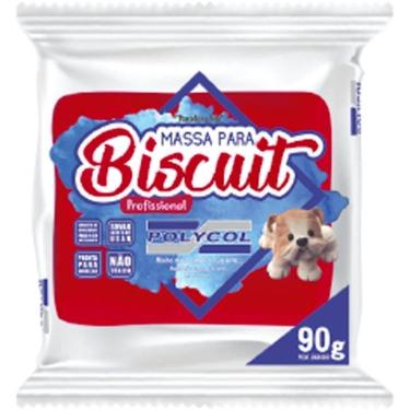 Imagem de Massa de Porcelana Fria Biscuit 90G Vermelho Intenso - Polycol