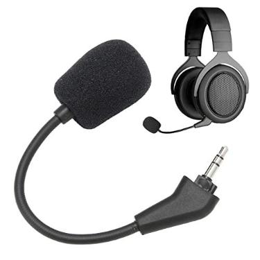 Imagem de Microfone de Jogo de Substituição, Microfone de Fone de Ouvido para Jogos Com Cancelamento de Ruído para HS50 HS60 HS70 HS70 SE