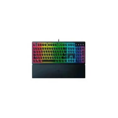 Imagem de Teclado Gamer Razer Ornata V3 Tenkeyless, Chroma RGB, Low Profile, Us Layout, Nasa, Preto - RZ0304880200