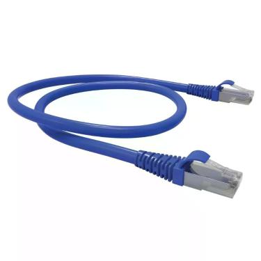 Imagem de Patch Cord Cat5e 20m 35104013 Azul para Rede Interna com Conectores Rj-45 e Boot Sohoplus