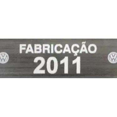 Imagem de Adesivo Etiqueta Ano Fabricação Compatível Volkswagen 2011 - SPTS