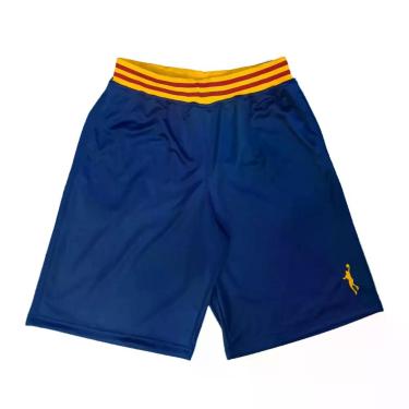 Imagem de Bermuda Basquete Masculina M10 PRO Lisa Dry Sport, Marinho