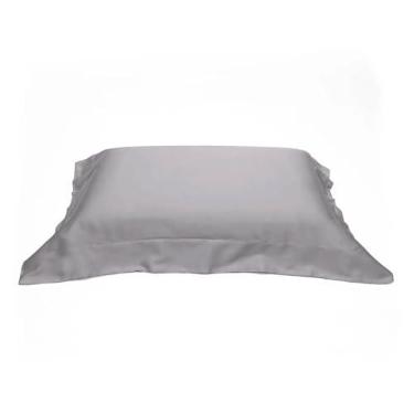 Imagem de Fronha Avulsa Buettner 300 Fios Percal 100% Algodão Toque Acetinado 50x70 Cor Cinza