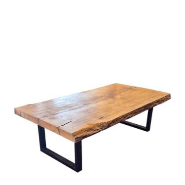 Imagem de Mesa de Centro de Prancha com Pés de Ferro 1,38mx0,72m