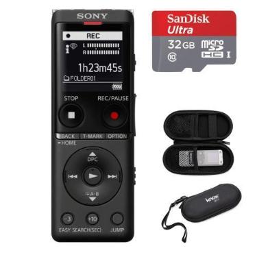 Imagem de Gravador de Voz Digital Sony ICD-UX570 Series Preto