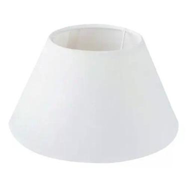 Imagem de Cupula para abajur luminaria 30x23x50cm tecido algodão soquete Naciona