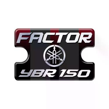 Imagem de Adesivo Protetor Resinado Burrinho De Freio Factor Ybr 150 Vermelho Vermelho