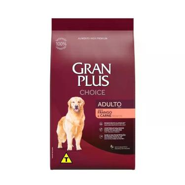 Imagem de Ração Gran Plus Cães Choice Adulto Frango e Carne - 15Kg - GRANPLUS, 1