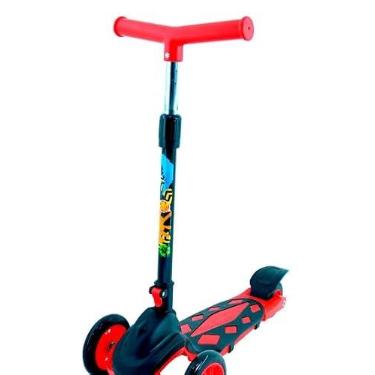 Imagem de Patinete Infantil Vermelho Walk Machine Ajustável e Dobrável