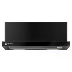 Depurador de Ar Electrolux 60cm Retrátil Preto Efficient com Luz de Led (DE6RB) 127V Depurador de Ar Electrolux 60cm Retrátil Preto Efficient com Luz de Led (DE6RB) 127V