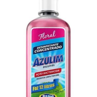 Imagem de Desinfetante Concentrado Azulim 140ml Faz 12l Banheiro E Pisos