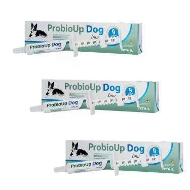 Imagem de 3 ProbioUp Dog Imune Vetnil 6g Suplemento para Cães