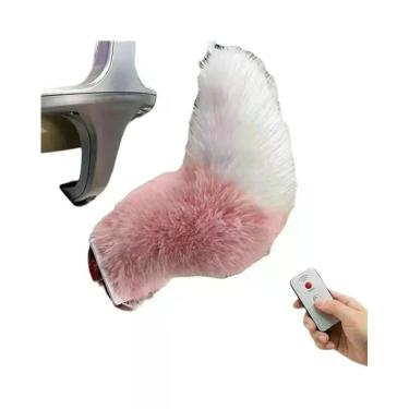 Imagem de Cauda De Raposa Elétrica Recarregável De Pelúcia Com Controle Remoto P
