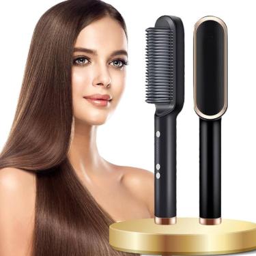 Imagem de Escova Elétrica 5 em 1 Cabelo Seca e Modela Entrega Rápida - Riberken