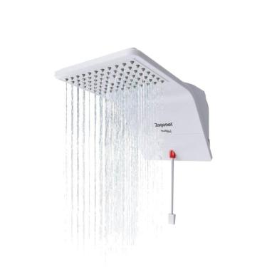 Imagem de Chuveiro Ducha Zagonel Ducali Eletrônica Branco, 110V